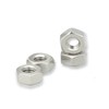 M5-0.8 Hex Nuts,100 Pcs 304 Stainless Steel Metric Nuts,Coarse Thread