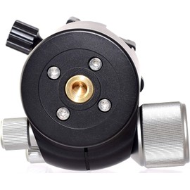 Desmond DLOW-40 40mm Low Profile Ball Head Arca Compatible w Pan Lock for Tripod