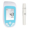 3 in 1 Blood Glucose Monitor Automatic Suction Accurate 0.8ul