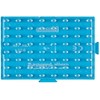 Hama 10.8224 Maxi Transparent Square Pegboard, 8.5 x 1 x