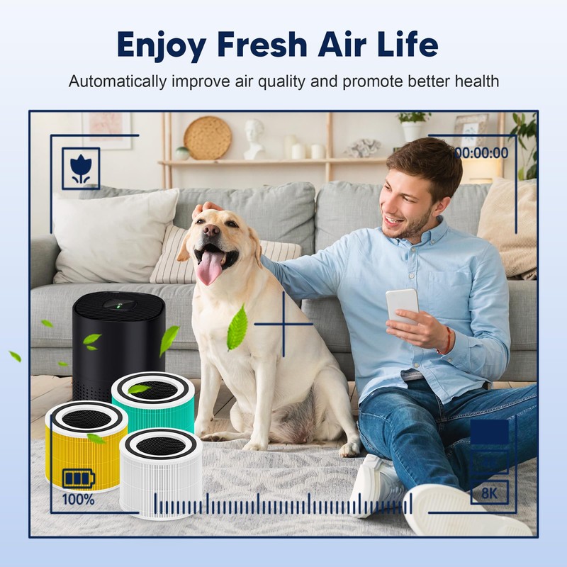 PETOX 240 Replacement Filter Compatible with Puroair 240 Air Purifier,