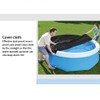 Round Pool Cover Dust Protector for Inflatable Family Pool Waterproof