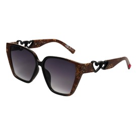 Betsey Johnson Women's Soul Shine Sunglasses, leopard