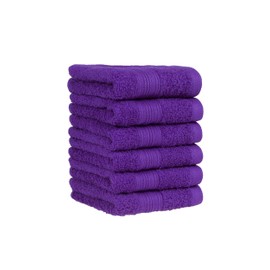 6-Piece Guest Towel Set in Many Colours 100% Cotton 30 x 50 cm