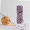 SHINEOFI 4Pcs Soft Chenille DIY Weaving Yarn Light Handmade Crochet