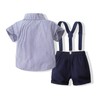 YUN HAO Conjunto de ropa de 3 piezas para bebés