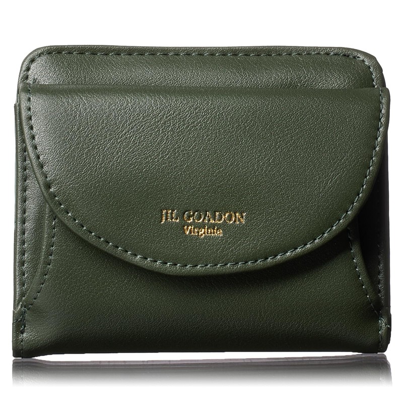 JIL GORDON Women's Mini Wallet, Box Type, Coin Purse, Bi-fold
