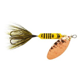 Yakima Bait Wordens Original Rooster Tail Spinner Lure, Hammered Rainbow, 1/4-Ounce