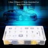 ANCLLO 730Pcs Car Plastic Rivets Fasteners Push Type Pin Rivets