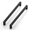 Ravinte 5 Pack Kitchen Door Handles Black Handles for Cupboards