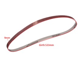 TA-VIGOR 12PCS Sanding Belt 180 Grit, 3/8-inch X 21-inch (9mm X 533mm) Aluminum Oxide File Belts for Belt Sander and Grinder