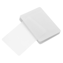 Tofficu 100pcs Thermal Laminating Sheets for Photos Paper Laminator Sheets Plastic Lamination Film Home Office Art Craft