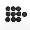 10PCS Faux Leather Covered Buttons, 0.98" Large Round Botones Para