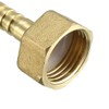 sourcing map Brass Nozzle Hose Connector Adapter 8 mm x