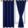 JIUZHEN Cortinas Opacas con Ojales para Dormitorio o salón, 2