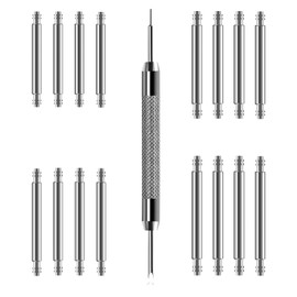 Vellsar Watch Band Pins 16mm Watch Spring Bars with Removal Tool, Watch Pins for 16mm Watch Band Strap