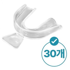 Shape memory mouthpiece teeth clenching teeth engagement 30 mouthpieces 30