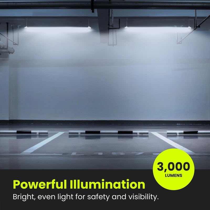 Feit Electric 3ft LED Utility Light, 3000 Lumens, 4000K Cool