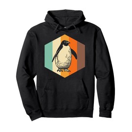 Penguin Retro Vintage Pullover Hoodie