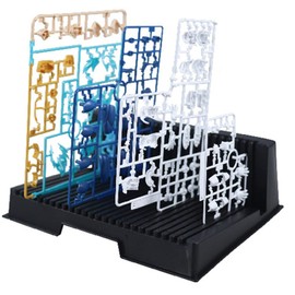 Model Display Shelf,Model Display Rack,Gundam Model Parts Shelf,Suitable for Gundam Model Stand Action Figure Stand and HG, MG and RG Model Character. (VT-1)