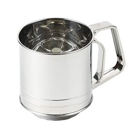 PEARL METAL DELISH KITCHEN CX-50 Pearl Metal Stainless Steel Powder Sifter, Silver