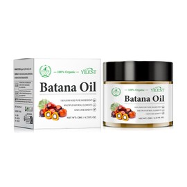 Batana Oil for Hair Growth, 100% Batana Oil Organic, Raw Batana Oil for Hair Growth, Repairs Damaged Hair Oil, Reduces Hair Loss, Batana Oil for Hair Mask Scalp Hair Growth Oil