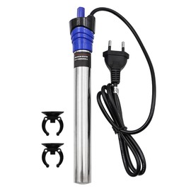 Tiardey 100W Aquarium Heater 304 Stainless Steel Aquarium Heater Temperature Adjustable Heating Rod Aquarium for Fish Tanks and Aquariums