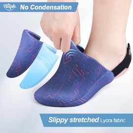 Hilph Foot Toe Ice Pack Wrap for Swelling & Bunion Surgery, Soft Forefoot Ice Pack Hot & Cold Therapy Foot Cold Pack for Broken Toes, Metatarsalgia, Plantar Fasciitis, Hammer Toe (1 Pack)