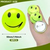 Reflective Smiley Pendant, Safety Reflector Pendant, Children's School Bag, Light
