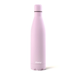 Lifestyl Stainless Steel Water Bottle | 24 Hrs Cold & 12 Hrs Hot| Thermoshield Technology Vacuum Insulated Metal Water Bottles, Leak-Proof Drinks Bottle for Gym (Lavender, 1000 ml)
