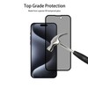 HKKAIS 2-2 Pack Privacy Screen Protector Designed For IPhone15 Pro