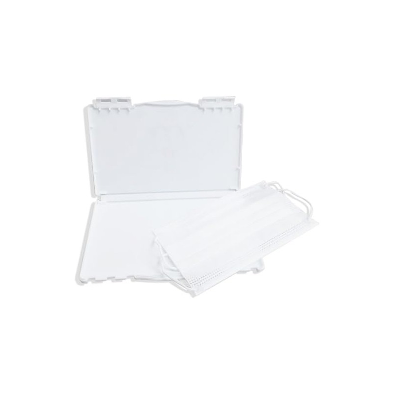 Hassy Topin Mask Case Miffy, Holds 2-3 Masks, White MF-8248