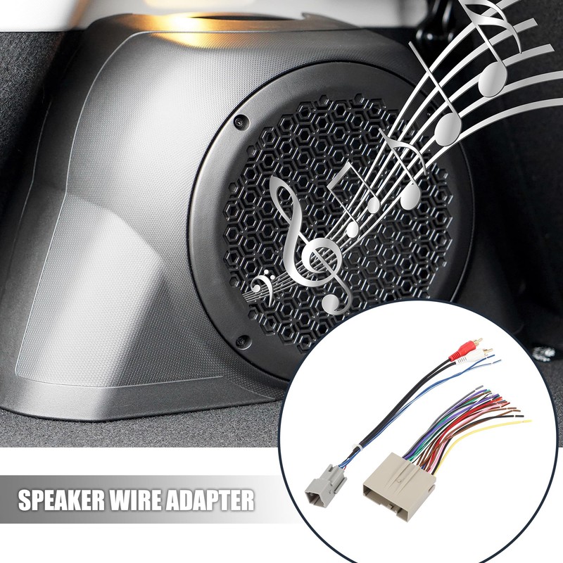 X AUTOHAUX 70-5521 Car Stereo CD Player Wiring Harness Wire