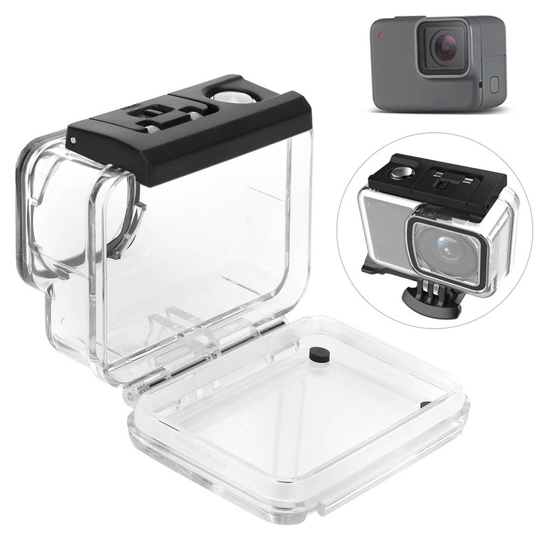 Acrylic Action Camera Diving Waterproof Case Protective Shell 30m for