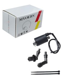 MYOEBN Ignition Coil 21121-2092 33410-38A20 21121-2083 AM120732 fit for Kawasaki Mule 3010 4010 2510 2500 2520 3000 3020 4000 4010 KAF 620 650 FD620D FD611V FD661D FD440V FD501D FD501V VN 800 Vulcan