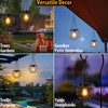 Hanging Solar Lanterns, Solar Lights Outdoor Waterpoof, Solar Chandelier with