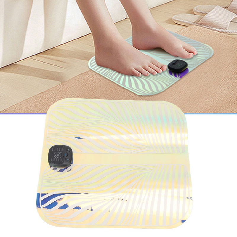 Foot Massager Mat Anti Fatigue Portable Foldable Remote Control 10