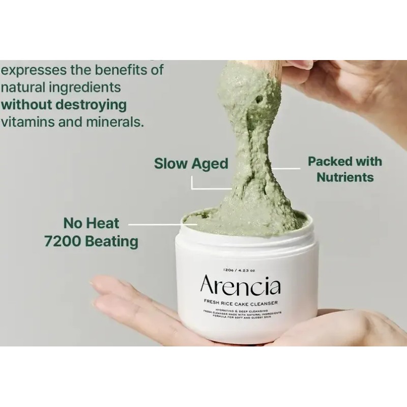 Arencia Fresh Green Rice Mochi Cleanser 120g