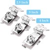 Litensh Keyed Hasp Lock Right Angle 90 Degrees Lock Hasp