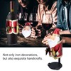 Santa Claus Wine Rack Innovative Dinning Table Decoration Ornament for