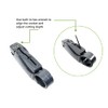 Herramienta de pelado de cables coaxial RF giratoria ajustable de