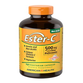 Ester-Vitamin C with Citrus Bioflavonoids 500 Milligrams 240 Veg Capsules