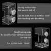 Dbeans Flourithing Fish Feeder Square-Shaped Automatic Fish Feeders Reduced Filter
