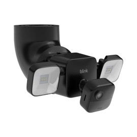 Holicfun Eave Mount for Blink Outdoor 4 Floodlight Camera and Blink Wired Floodlight Camera, 90-Degree Angle Adjustment, Black