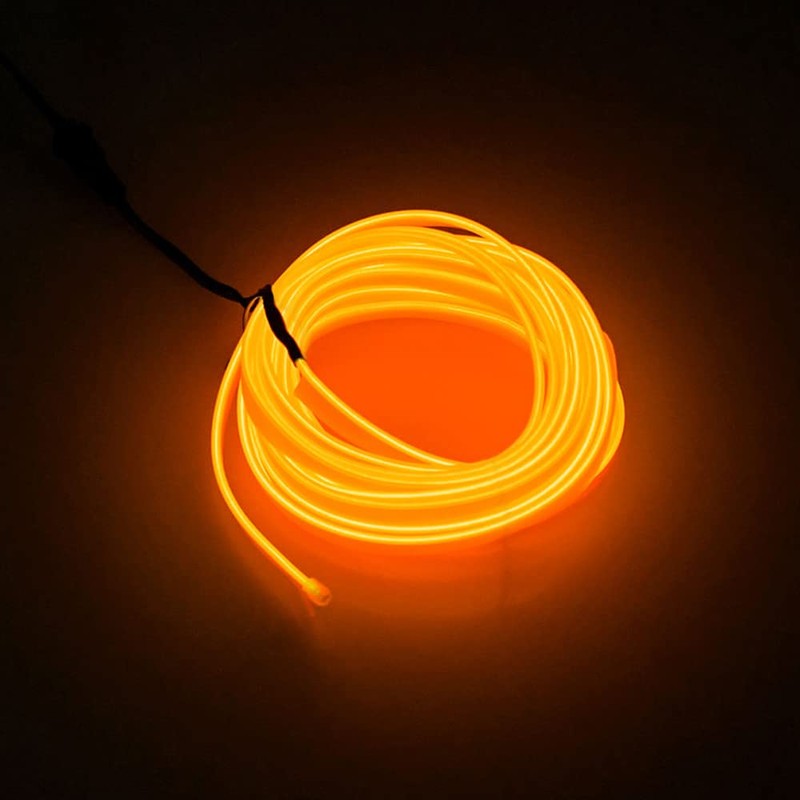 Hallenwerk Orange 300 cm Ambient Lighting EL Light Strip 12