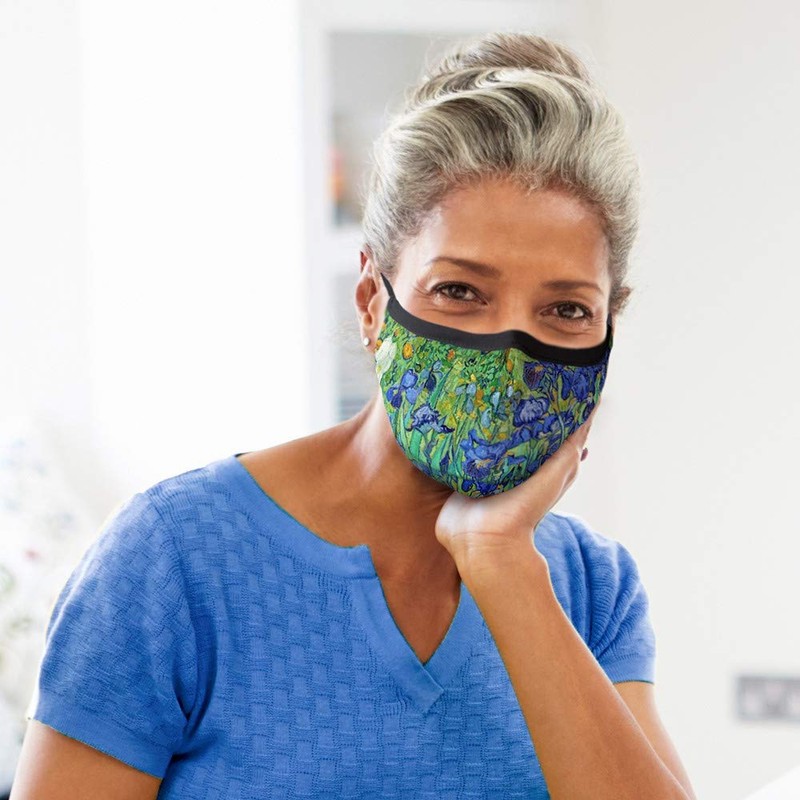 MODGY Van Gogh Irises Fashion Mask