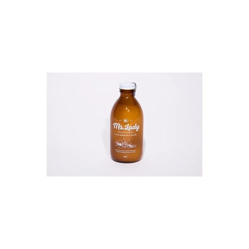 Kit 5 Crema Hidratante Natural Ms. Lady 250ml
