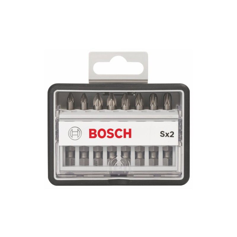 Bosch 2607002557 (2 607 002 557) 8-Piece Robust Line Screwdriver