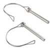 2 Pack Safety Coupler Pin 5/16" x 2-3/4"(8mm x 70mm),