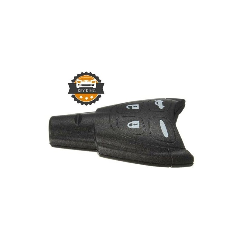 Car Remote Smart Key 4-Button Fob Cover Rubber Shell For